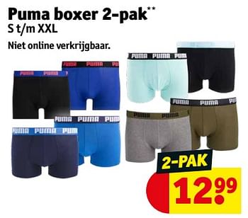 Promoties Puma boxer - Puma - Geldig van 14/11/2023 tot 19/11/2023 bij Kruidvat