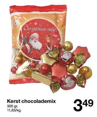 Promoties Kerst chocolademix - Huismerk - Zeeman  - Geldig van 11/11/2023 tot 17/11/2023 bij Zeeman