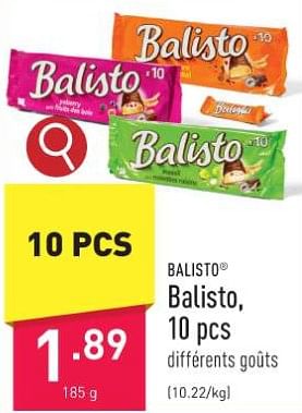 Promotions Balisto - Balisto - Valide de 17/11/2023 à 24/11/2023 chez Aldi