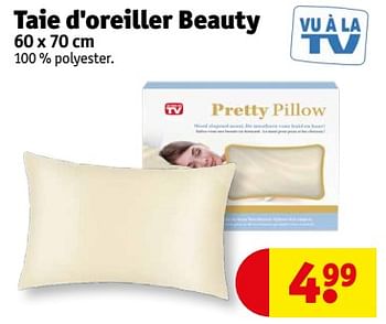 Promotions Taie d`oreiller beauty - Pretty Pillow - Valide de 14/11/2023 à 19/11/2023 chez Kruidvat