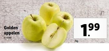 Promoties Golden appelen - Huismerk - Lidl - Geldig van 15/11/2023 tot 21/11/2023 bij Lidl