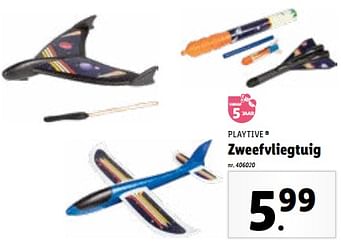 Promoties Zweefvliegtuig - Playtive - Geldig van 15/11/2023 tot 21/11/2023 bij Lidl