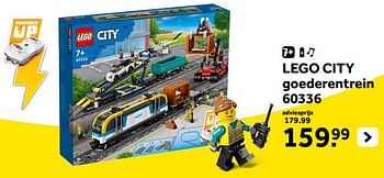Promotions Lego city goederentrein 60336 - Lego - Valide de 13/10/2023 à 05/12/2023 chez Intertoys