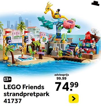 Promoties Lego friends strandpretpark 41737 - Lego - Geldig van 13/10/2023 tot 05/12/2023 bij Intertoys