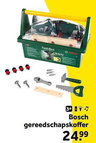 Promoties Bosch gereedschapskoffer - Theo Klein - Geldig van 13/10/2023 tot 05/12/2023 bij Intertoys
