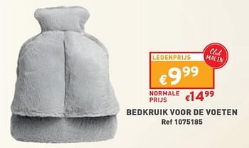 Promoties Bedkruik voor de voeten - Huismerk - Trafic  - Geldig van 15/11/2023 tot 20/11/2023 bij Trafic