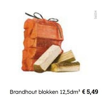 Promoties Brandhout blokken - Huismerk - Multi Bazar - Geldig van 01/11/2023 tot 31/12/2023 bij Multi Bazar
