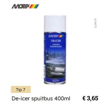 Promoties De-icer spuitbus - Motip - Geldig van 01/11/2023 tot 31/12/2023 bij Multi Bazar