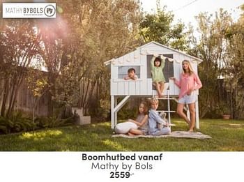 Promoties Boomhutbed mathy by bols - Mathy by Bols - Geldig van 05/11/2023 tot 18/11/2023 bij Baby & Tiener Megastore