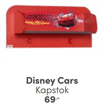 Promoties Disney cars kapstok - Disney - Geldig van 05/11/2023 tot 18/11/2023 bij Baby & Tiener Megastore