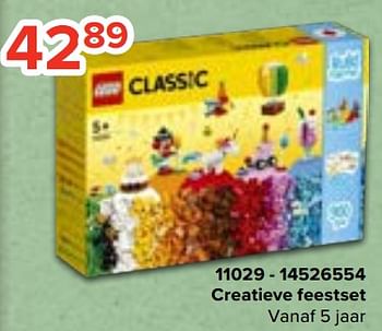 Promotions 11029 creatieve feestset - Lego - Valide de 20/10/2023 à 06/12/2023 chez Euro Shop