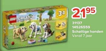 Promotions 31137 schattige honden - Lego - Valide de 20/10/2023 à 06/12/2023 chez Euro Shop