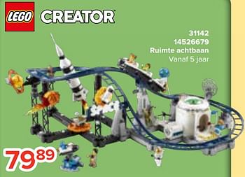 Promoties 31142 ruimte achtbaan - Lego - Geldig van 20/10/2023 tot 06/12/2023 bij Euro Shop