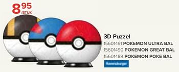 Promoties 3d puzzel - Ravensburger - Geldig van 20/10/2023 tot 06/12/2023 bij Euro Shop