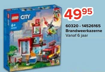 Promoties 60320 brandweerkazerne - Lego - Geldig van 20/10/2023 tot 06/12/2023 bij Euro Shop