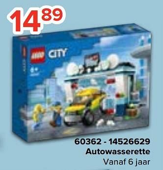 Promoties 60362 autowasserette - Lego - Geldig van 20/10/2023 tot 06/12/2023 bij Euro Shop