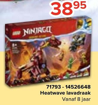 Promoties 71793 heatwave lavadraak - Lego - Geldig van 20/10/2023 tot 06/12/2023 bij Euro Shop