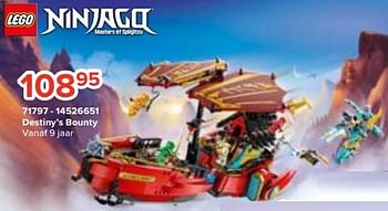 Promoties 71797 destiny’s bounty - Lego - Geldig van 20/10/2023 tot 06/12/2023 bij Euro Shop