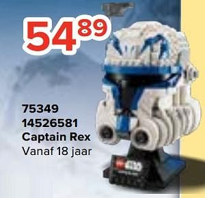 Promoties 75349 captain rex - Lego - Geldig van 20/10/2023 tot 06/12/2023 bij Euro Shop