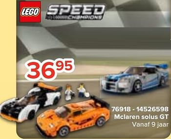 Promoties 76918 mclaren solus gt - Lego - Geldig van 20/10/2023 tot 06/12/2023 bij Euro Shop