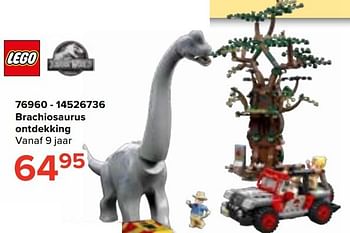 Promoties 76960 brachiosaurus ontdekking - Lego - Geldig van 20/10/2023 tot 06/12/2023 bij Euro Shop