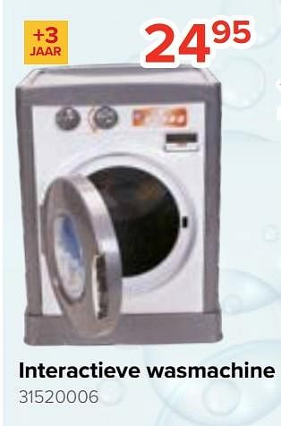 Promoties Interactieve wasmachine - Huismerk - Euroshop - Geldig van 20/10/2023 tot 06/12/2023 bij Euro Shop