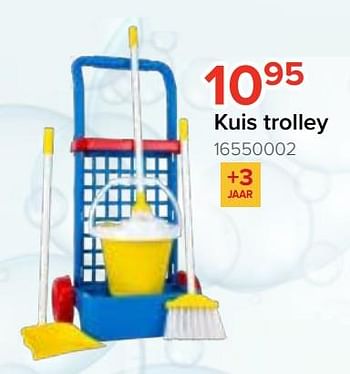 Promoties Kuis trolley - Huismerk - Euroshop - Geldig van 20/10/2023 tot 06/12/2023 bij Euro Shop