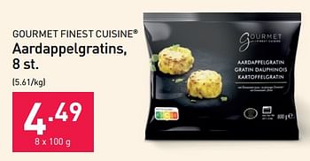 Promoties Aardappelgratins - Gourmet Finest Cuisine - Geldig van 13/11/2023 tot 31/12/2023 bij Aldi