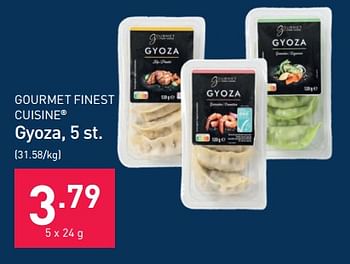 Promoties Gyoza - Gourmet Finest Cuisine - Geldig van 13/11/2023 tot 31/12/2023 bij Aldi