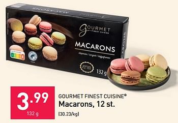 Promoties Macarons - Gourmet Finest Cuisine - Geldig van 13/11/2023 tot 31/12/2023 bij Aldi