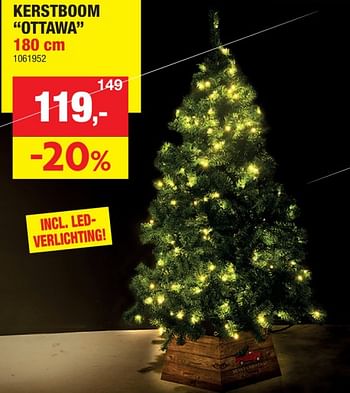 Promoties Kerstboom ottawa - Huismerk - Hubo  - Geldig van 06/11/2023 tot 19/11/2023 bij Hubo