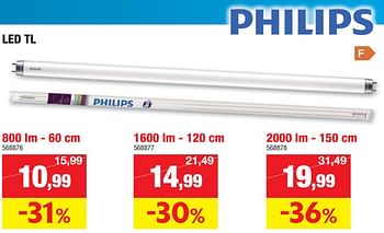 Promotions Led tl - Philips - Valide de 06/11/2023 à 19/11/2023 chez Hubo