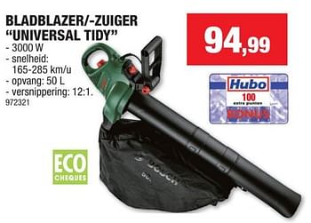 Promotions Bosch bladblazer--zuiger universal tidy - Bosch - Valide de 08/10/2023 à 19/11/2023 chez Hubo