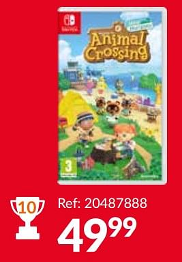 Promoties Animal crossing - Nintendo - Geldig van 15/11/2023 tot 20/11/2023 bij Fun
