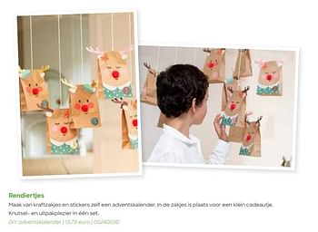 Promoties Diy adventskalender - Huismerk - Ava - Geldig van 24/10/2023 tot 31/12/2023 bij Ava