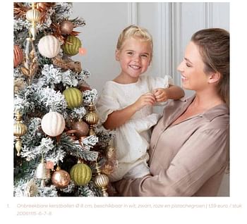 Promoties Onbreekbare kerstballen - Huismerk - Ava - Geldig van 24/10/2023 tot 31/12/2023 bij Ava