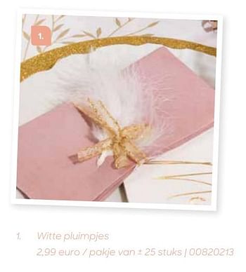 Promoties Witte pluimpjes - Huismerk - Ava - Geldig van 24/10/2023 tot 31/12/2023 bij Ava