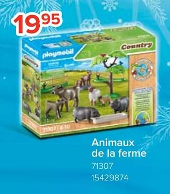 Promoties Animaux de la ferme 71307 - Playmobil - Geldig van 20/10/2023 tot 06/12/2023 bij Euro Shop