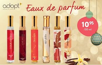 Promoties Eaux de parfum - Adopt - Geldig van 08/11/2023 tot 21/11/2023 bij DI