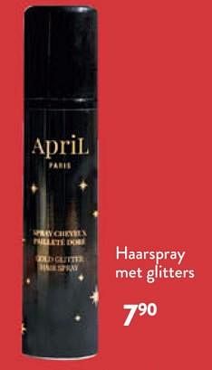 Promoties Haarspray met glitters - April  - Geldig van 08/11/2023 tot 21/11/2023 bij DI