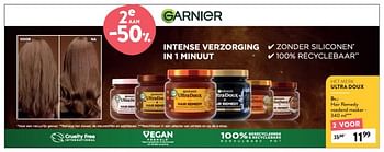Promoties Hair remedy voeden masker - Garnier - Geldig van 08/11/2023 tot 21/11/2023 bij DI
