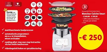Promoties Silvercrest kitchen tools monsieur cuisine smart - SilverCrest - Geldig van 22/11/2023 tot 28/11/2023 bij Lidl