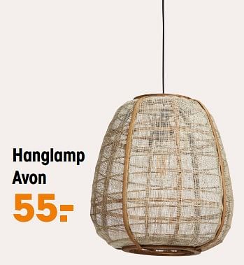 Promoties Hanglamp avon - Huismerk - Kwantum - Geldig van 20/11/2023 tot 27/11/2023 bij Kwantum