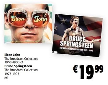 Promoties Elton john of bruce springsteen cd - Huismerk - Colruyt - Geldig van 15/11/2023 tot 28/11/2023 bij Colruyt