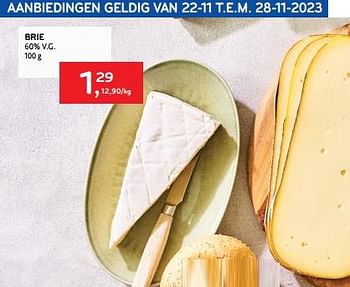 Promoties Brie - Huismerk - Alvo - Geldig van 15/11/2023 tot 28/11/2023 bij Alvo