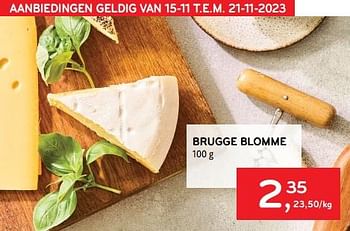 Promoties Brugge blomme - Brugge - Geldig van 15/11/2023 tot 28/11/2023 bij Alvo