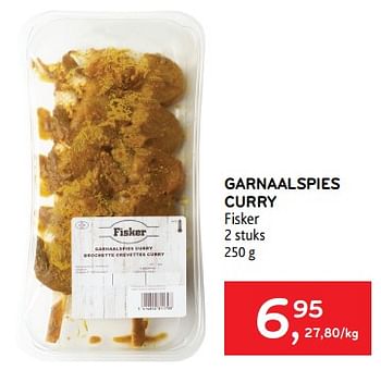 Promoties Garnaalspies curry fisker - Fisker - Geldig van 15/11/2023 tot 28/11/2023 bij Alvo