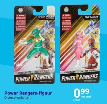 Promoties Power rangers-figuur - Power Rangers - Geldig van 15/11/2023 tot 21/11/2023 bij Action