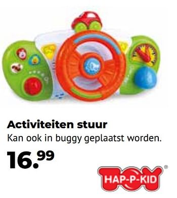 Promoties Activiteiten stuur - Hap P Kid - Geldig van 25/10/2023 tot 31/12/2023 bij Europoint