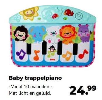 Promoties Baby trappelpiano - Huismerk - Europoint - Geldig van 25/10/2023 tot 31/12/2023 bij Europoint
